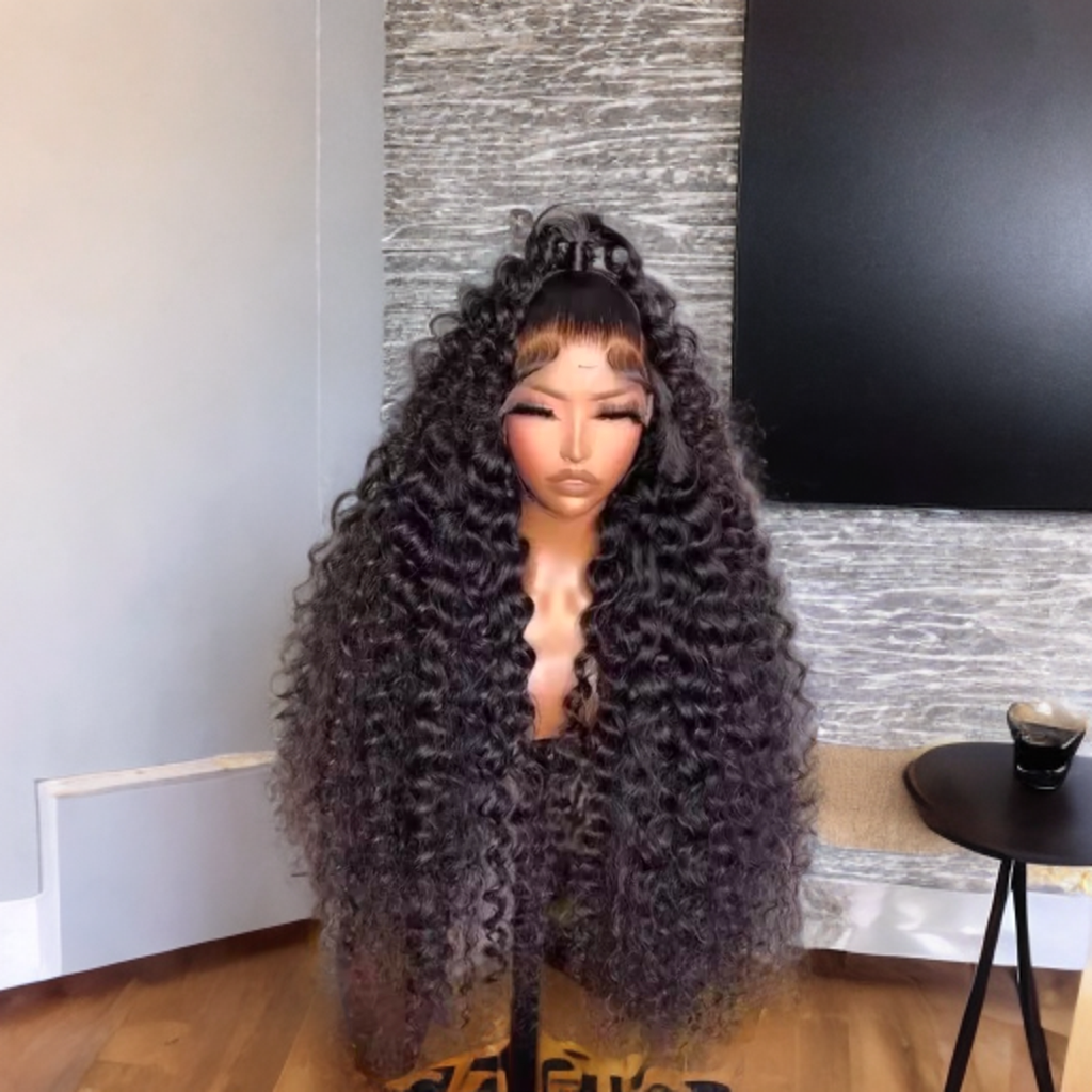 180% Density Lace Frontal Deep Wave Wigs
