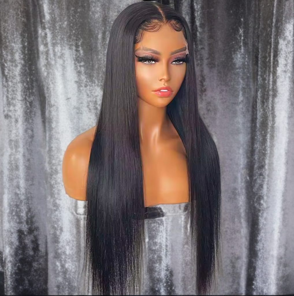 180% Density Lace Closure Straight Wigs