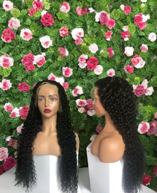 180% Density Lace Frontal Deep Wave Wigs